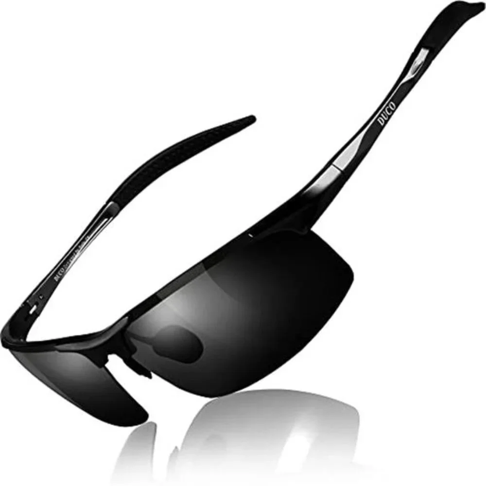 Mens Polarized Sports Sunglasses UV400 Driving Fishing Cycling 8177S